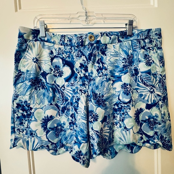 Lilly Pulitzer Darci Shorts Size 16 - Picture 1 of 10